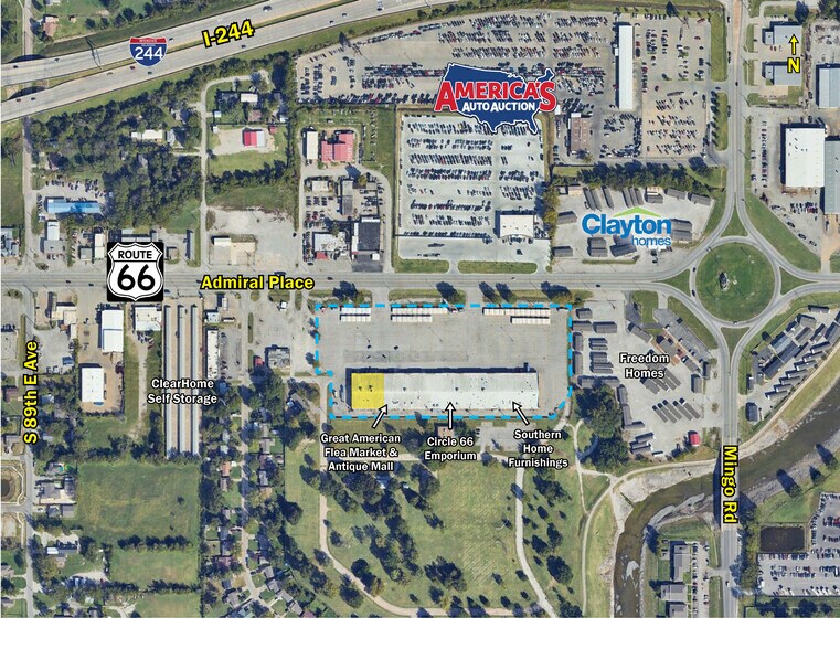 More Photos Of 9202-9244 E Admiral Pl, Tulsa Freestanding For Lease