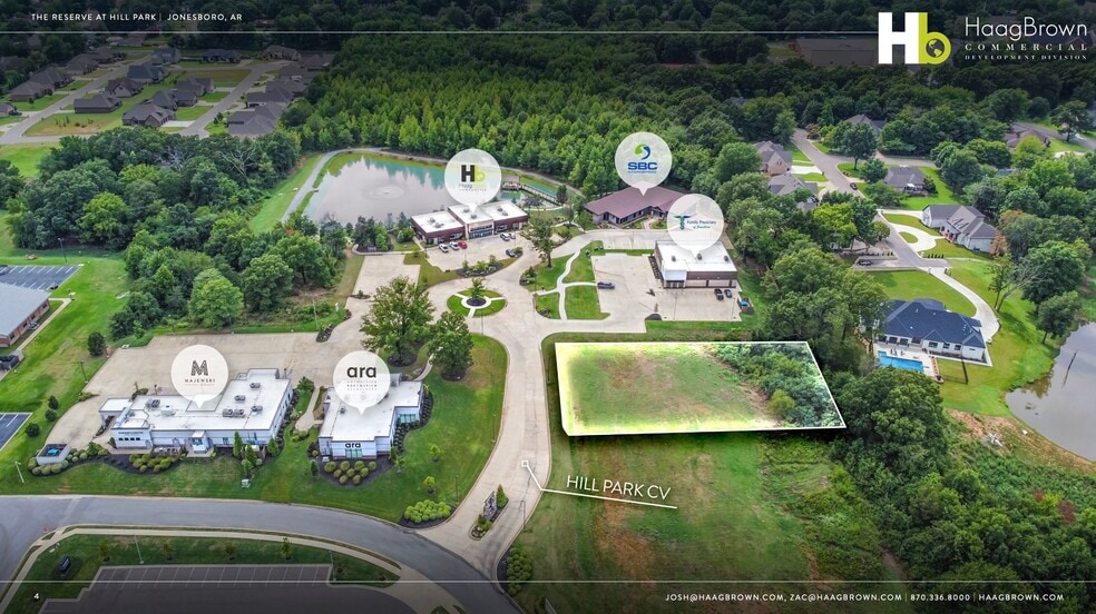 More Photos Of 1680 Hill Park Cv, Jonesboro Office For Lease