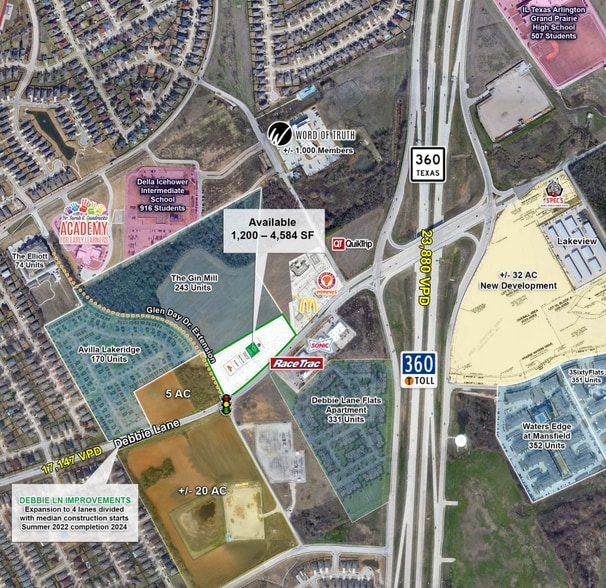 More Photos Of 1305 Debbie Ln, Arlington Storefront For Lease