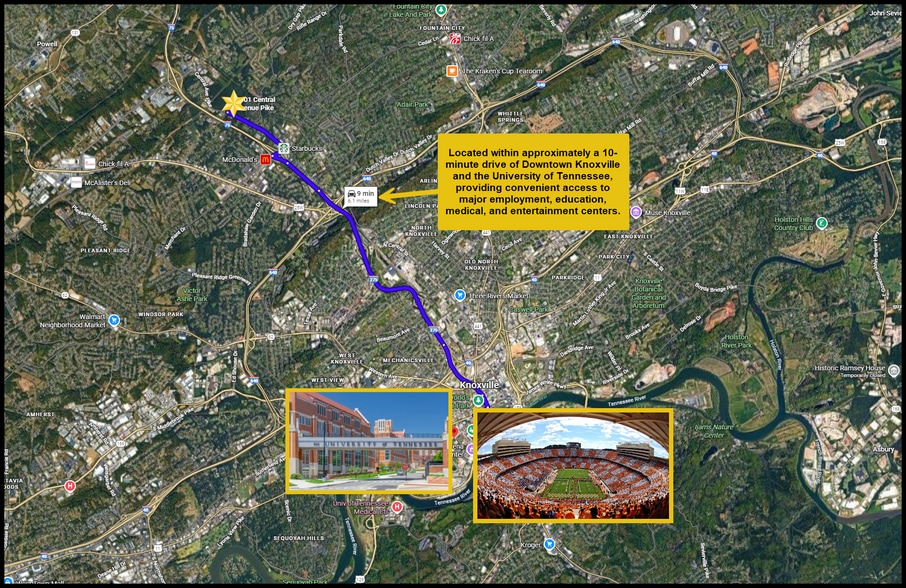 More Photos Of 6107 Central Ave Pike ave, Knoxville Land For Sale