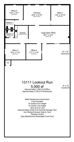 More Photos Of 13111 Lookout Run, San Antonio Warehouse For Lease