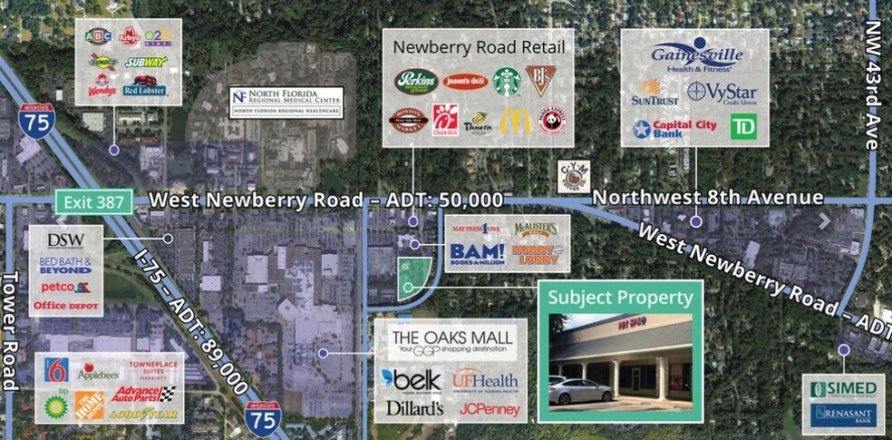 More Photos Of 500 NW 60th St, Gainesville Storefront Retail Office For Lease