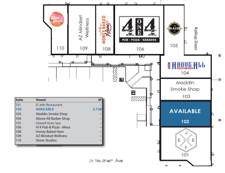 More Photos Of 706 W Southern Ave, Mesa Unknown For Lease