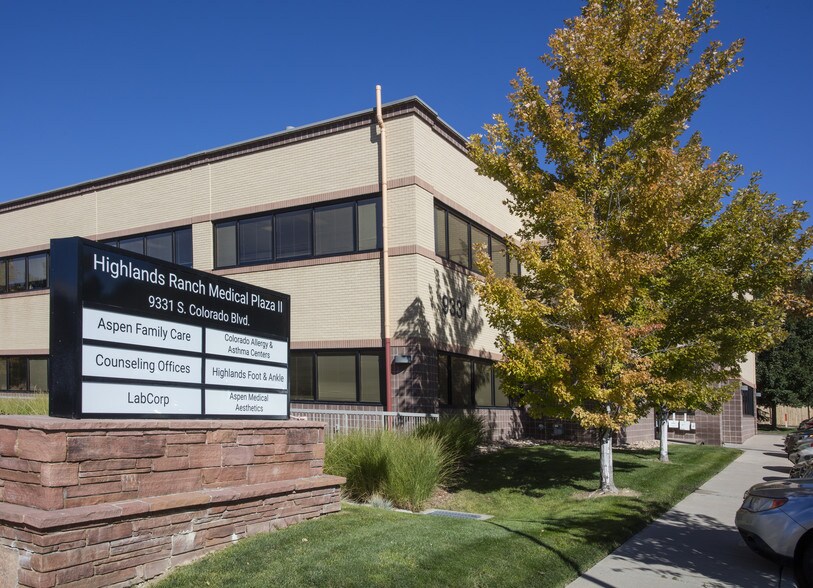 More Photos Of 9331 S Colorado Blvd, Littleton Medical For Lease