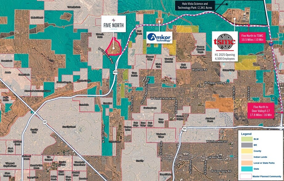 More Photos Of NEC El Mirage Rd & Vistancia Blvd, Peoria Land For Sale