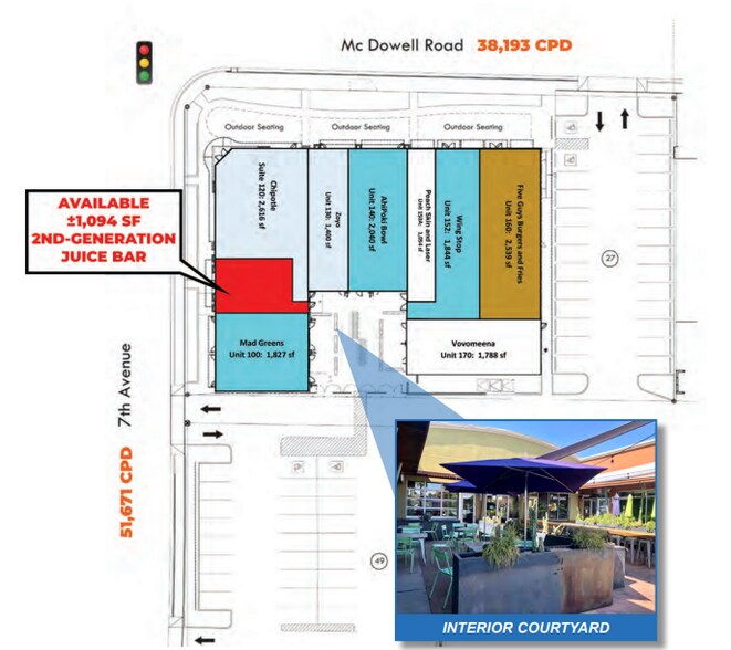 More Photos Of 1515 N 7th Ave, Phoenix Storefront For Lease