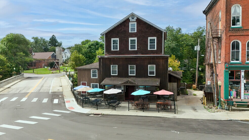 Primary Photo Of 8148 Main St, Garrettsville Restaurant For Sale