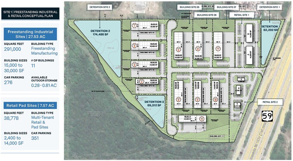 More Photos Of 0 Highway 59 & Rankin Rd, Humble Land For Sale