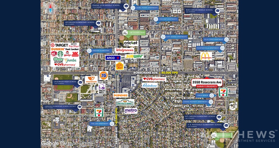 More Photos Of 3550 W Rosecrans Ave, Hawthorne Land For Lease