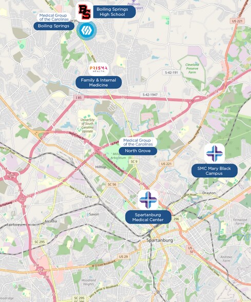 More Photos Of 2212 Old Furnace Rd, Boiling Springs Medical For Lease