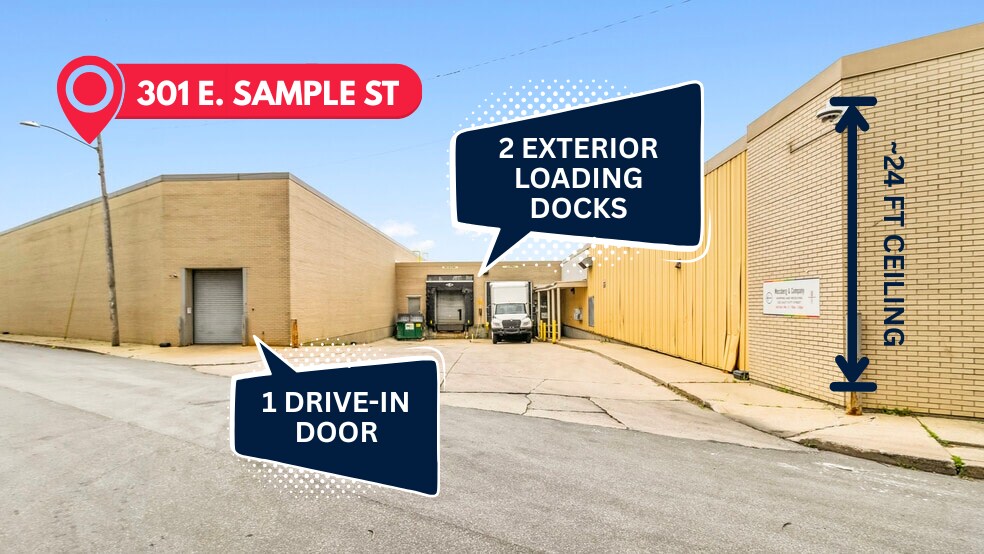 More Photos Of 301 E Sample St, South Bend Service For Lease