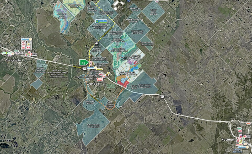 More Photos Of 1469 FM 741, Crandall General Retail For Lease