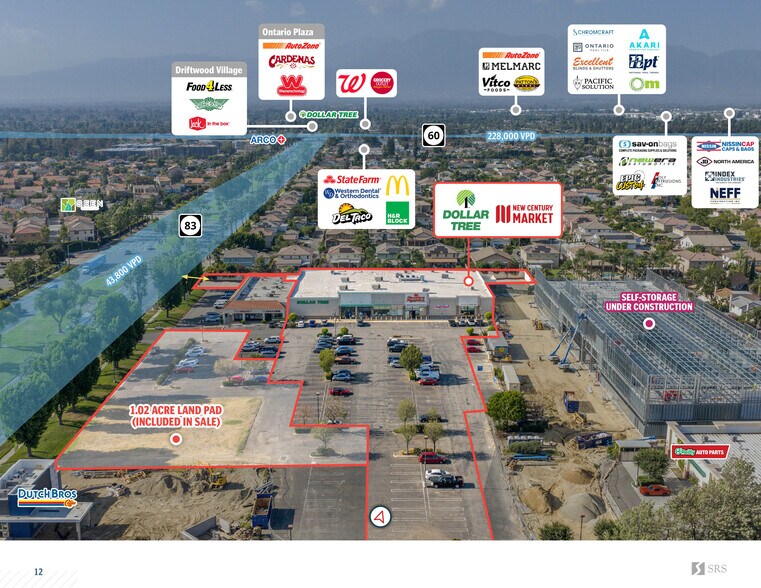 More Photos Of 131 E Riverside Dr, Ontario Storefront For Sale