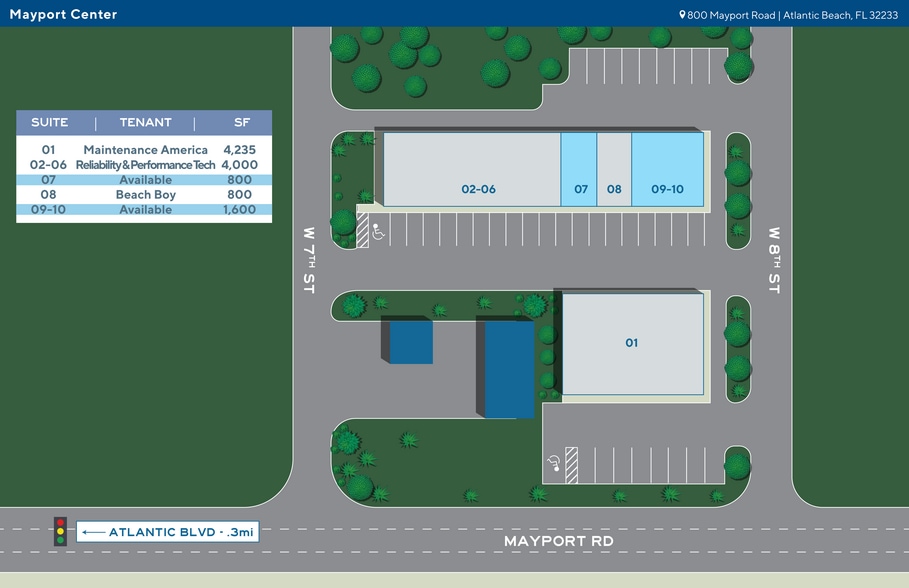 More Photos Of 800 Mayport Rd, Atlantic Beach Storefront Retail Office For Lease