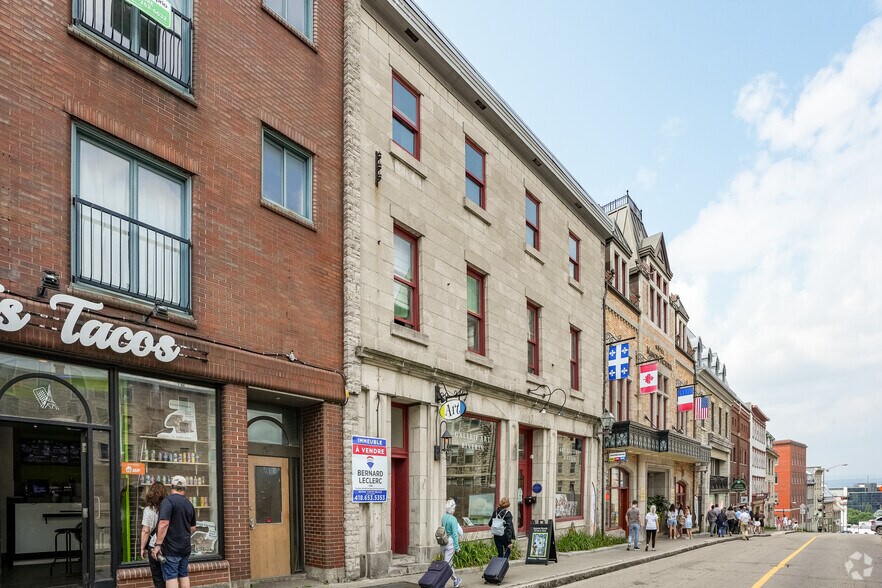Primary Photo Of 48-50 Du Palais, Québec Storefront Retail Residential For Sale