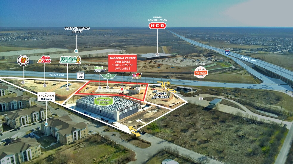 More Photos Of 1604 E at IH-10 E, Converse General Retail For Lease