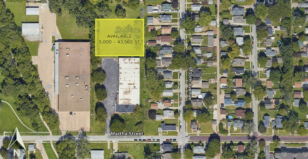 Primary Photo Of 3614 Martha St, Omaha Land For Lease
