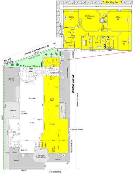 More Photos Of 2580 Atlantic Blvd NE, Canton Warehouse For Lease
