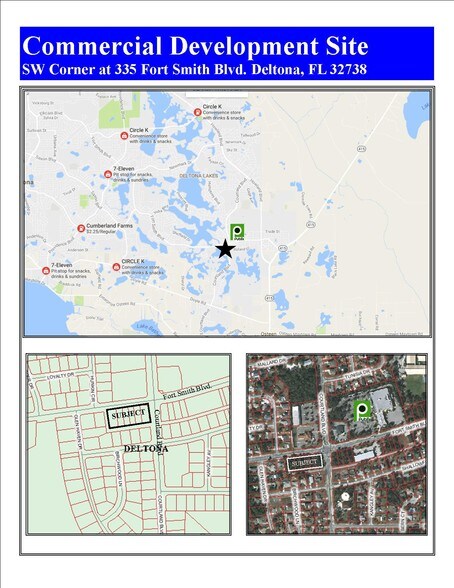 More Photos Of 343 Fort Smith Blvd, Deltona Land For Sale