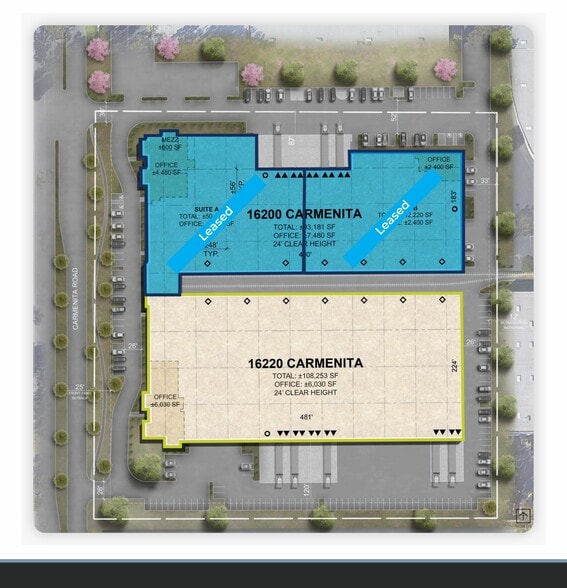 More Photos Of 16200-16220 Carmenita Rd, Cerritos Distribution For Lease