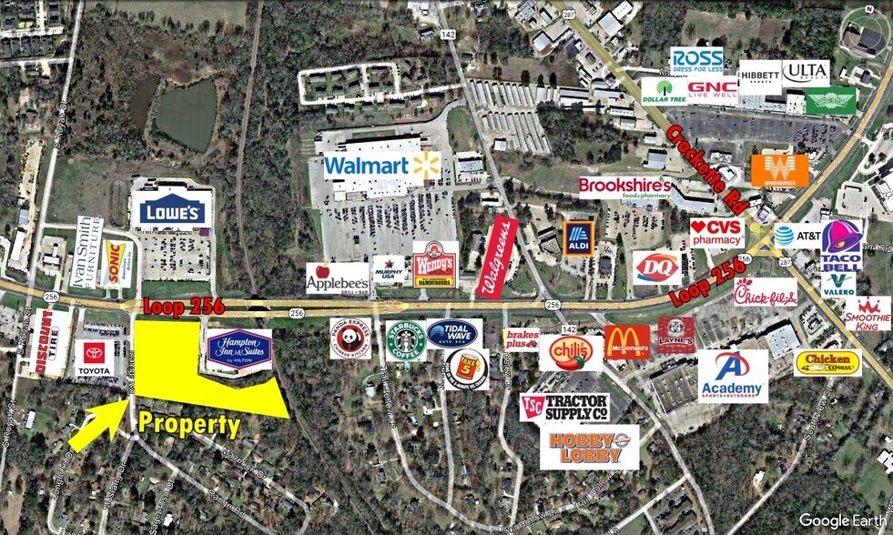 More Photos Of 2800 S Loop 256, Palestine Land For Sale