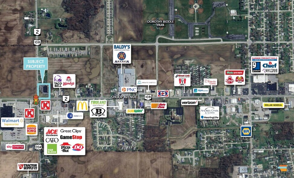 More Photos Of 1496 N Shoop Ave, Wauseon Freestanding For Lease