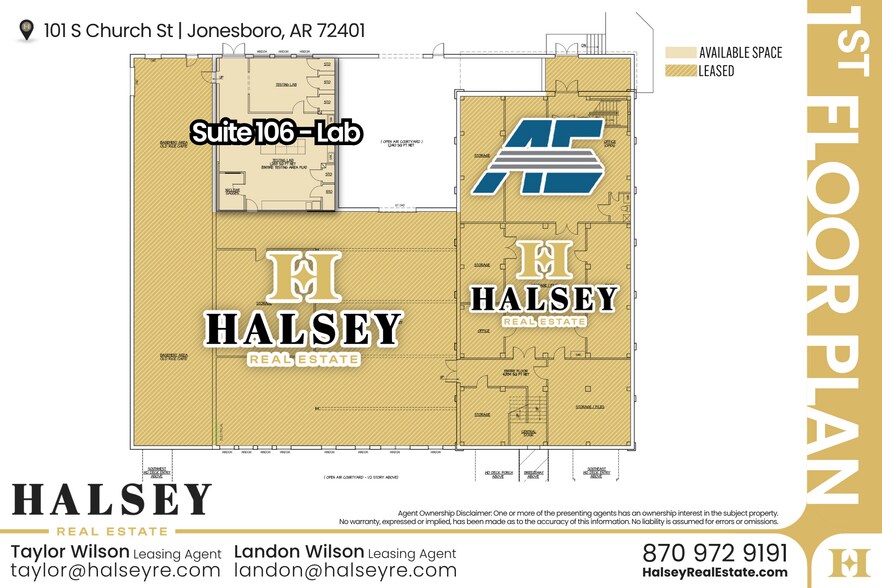 More Photos Of 101-103 S Church St, Jonesboro Loft Creative Space For Lease