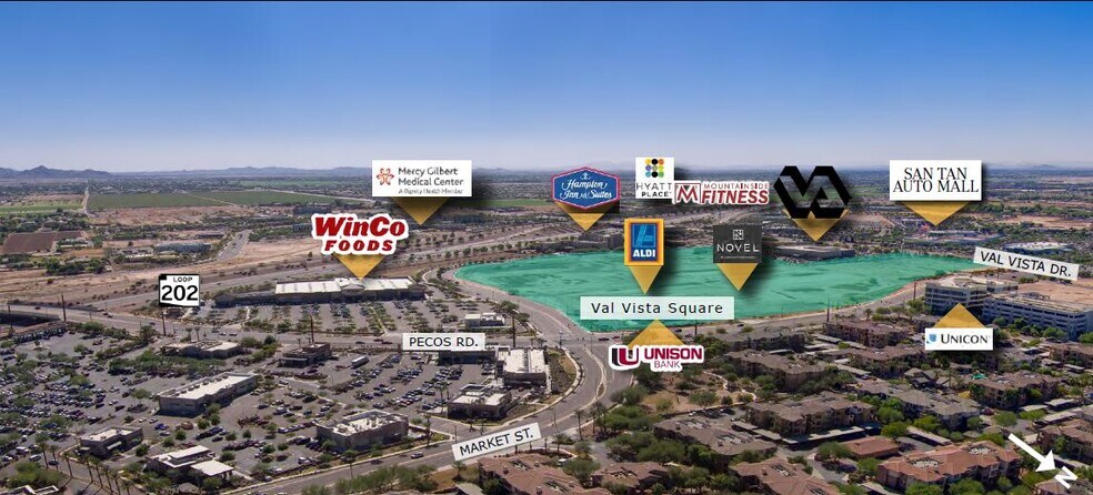 More Photos Of SEC Pecos Rd & Val Vista Dr, Gilbert Land For Lease