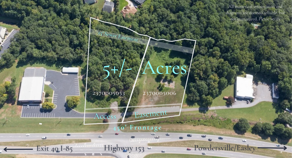 Primary Photo Of 00 Highway 153, Piedmont Land For Sale