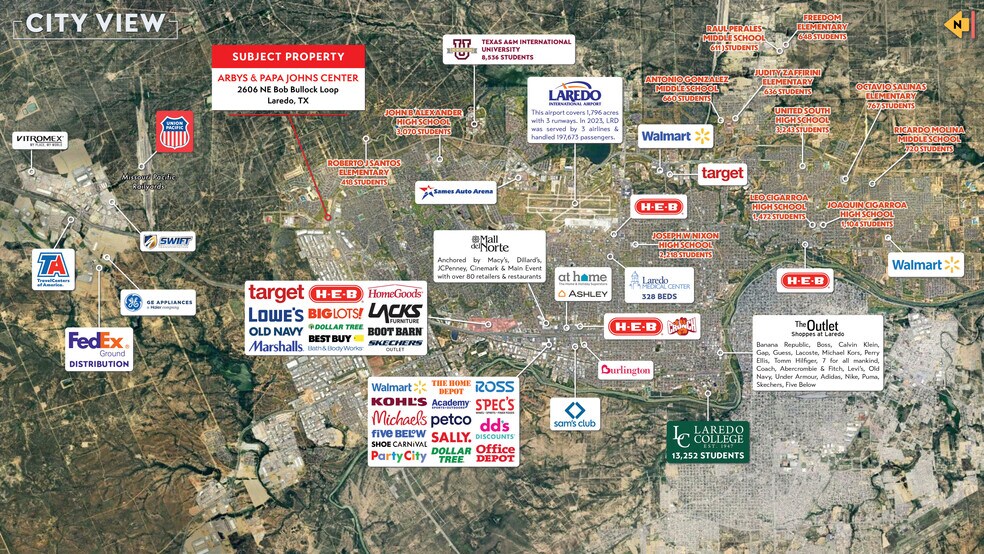 More Photos Of 2606 NE Bob Bullock Loop, Laredo Storefront For Sale