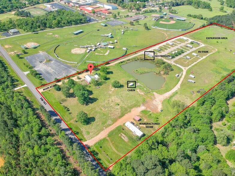 More Photos Of 233 FM 161 N, Hughes Springs Trailer Camper Park For Sale