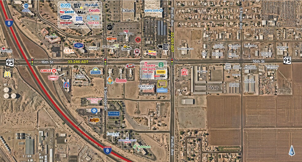 More Photos Of 1680 S Pacific Ave, Yuma General Retail For Lease