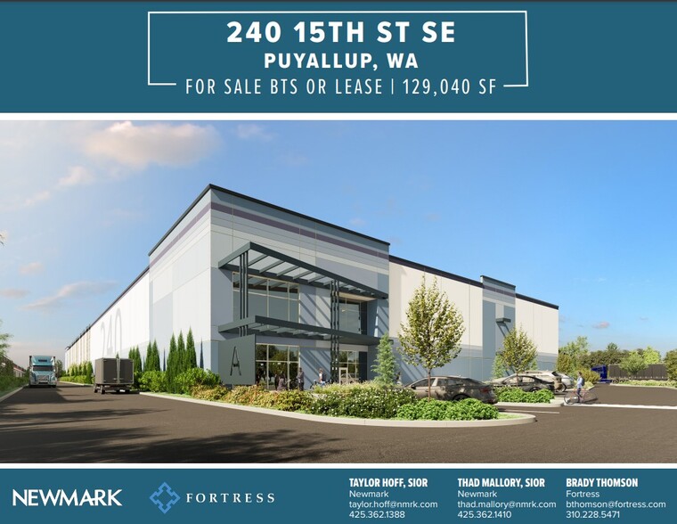 Primary Photo Of 240 15th St SE, Puyallup Distribution For Sale