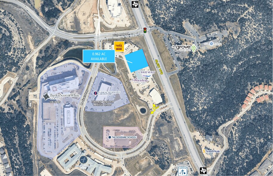 Primary Photo Of FM 620 & Medical Pkwy, Lakeway Land For Lease
