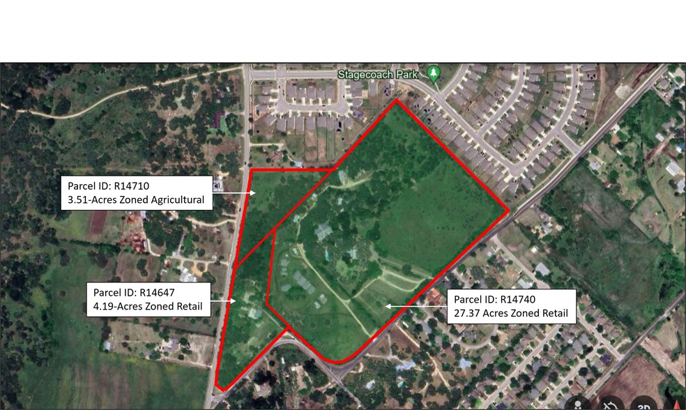 Primary Photo Of S Old Stagecoach Rd @ Opal Ln, Kyle Land For Sale