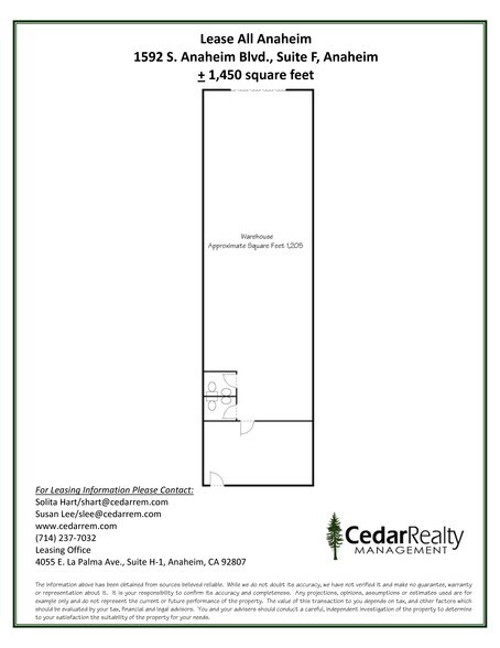 More Photos Of 1588-1592 S Anaheim Blvd, Anaheim Industrial For Sale