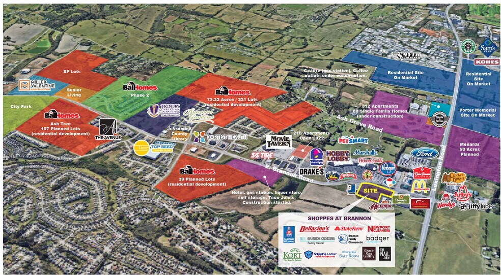 More Photos Of 231-267 E Brannon Rd, Nicholasville Unknown For Lease