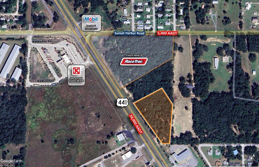 More Photos Of SEC US Highway 441 and SE Sunset Harbor Summer rd, Summerfield Land For Sale