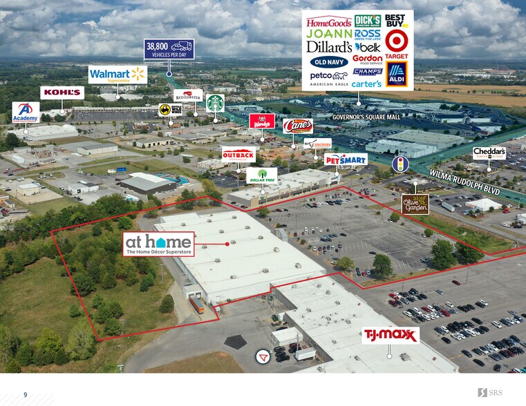 More Photos Of 2780 Wilma Rudolph Blvd, Clarksville Department Store For Sale