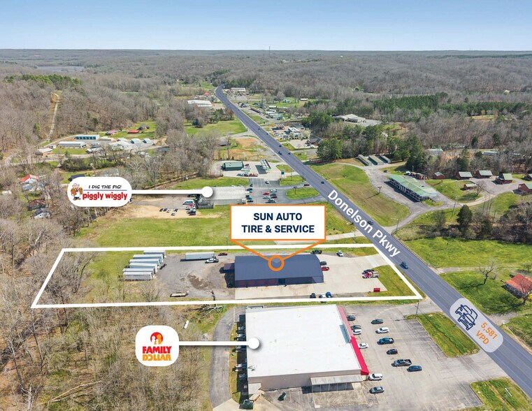 More Photos Of 1554 Donelson Pky, Dover General Retail For Sale