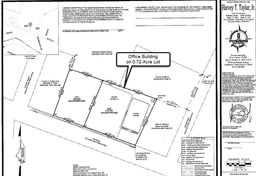 More Photos Of 1407 E 5th St, Lumberton Office For Sale