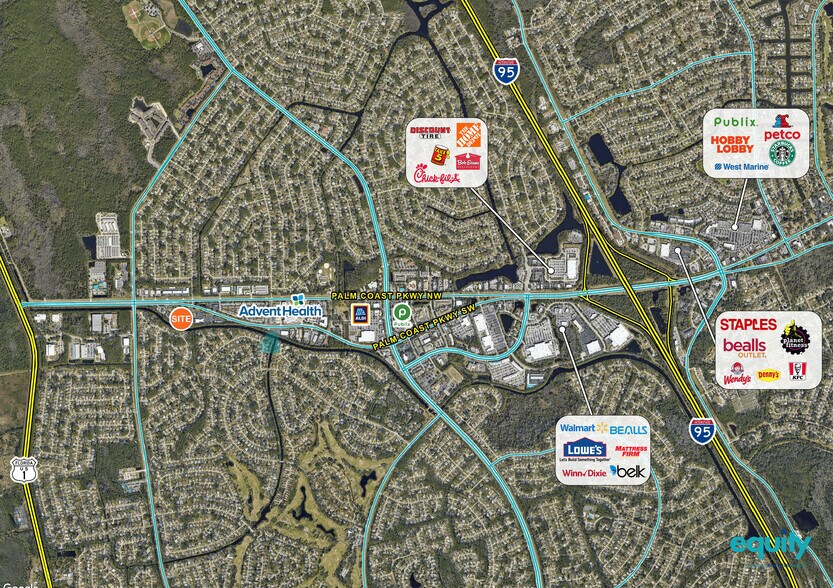 More Photos Of 0 Palm Coast Pky, Palm Coast Land For Lease