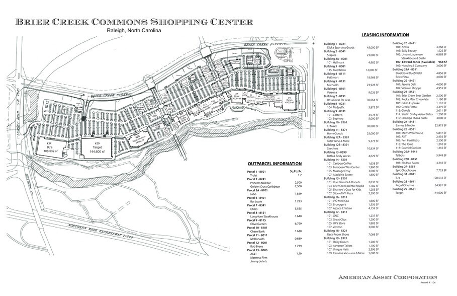 Primary Photo Of 8001-8651 Brier Creek Pky, Raleigh Unknown For Lease