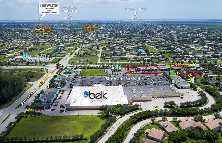 2378 Surfside Blvd, Cape Coral, FL 33991 Retail For Lease