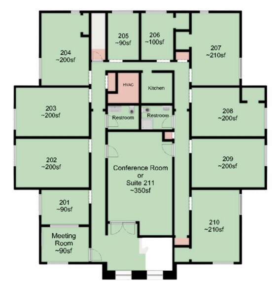 More Photos Of 100A Central Ave, Goose Creek Office For Lease