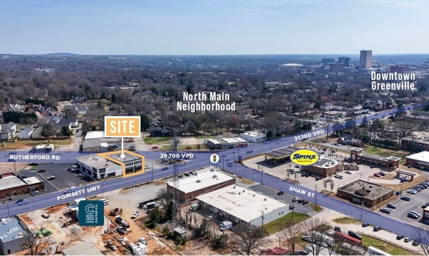 More Photos Of 110-112 Poinsett Hwy, Greenville Storefront Retail Office For Sale