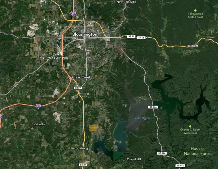 More Photos Of 8680 S Strain Ridge Rd, Bloomington Land For Sale