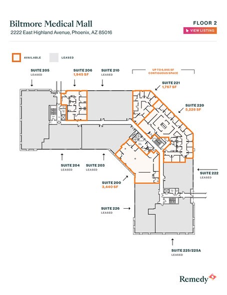 More Photos Of 2222 E Highland Ave, Phoenix Medical For Lease