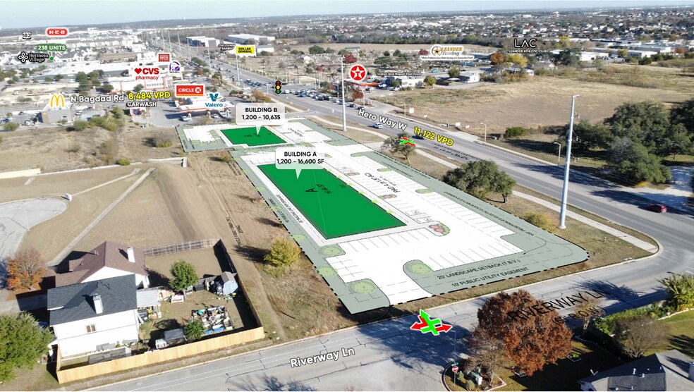 More Photos Of 12232 Hero Way, Leander General Retail For Lease