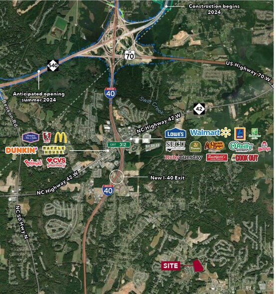 More Photos Of 9563 Cleveland Rd, Clayton Land For Sale